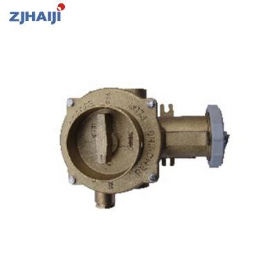 China IP56 CZKLS3-2 AC440/380V 32A Industrial Promotional High Current Series Marine Brass Socket With Switch for sale