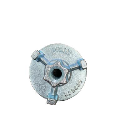 China Formwork Tie Rod Slab Formwork Anchor Nut 12/16/17/22mm Industrial Formwork Accessories Nut for sale