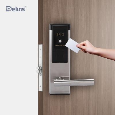 China Hotel local server online smart electronic deadbolt rfid cards hotel locks management system for sale for sale