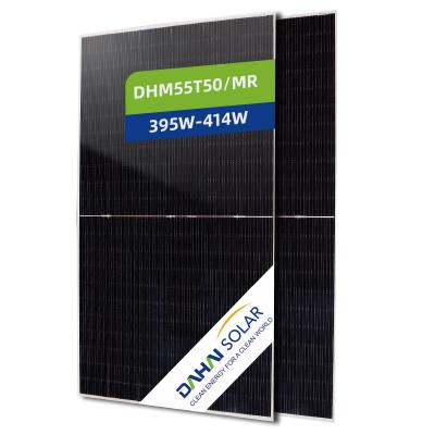 China DAHAI 530W-555W Multi-busbar PERC single glass solar photovoltaic module half-chip solar panel for sale 2384*1096*35mm for sale