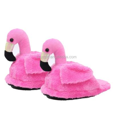 China Animal Plush Slippers/Flamingos Plush Slippers/Plush Warm Slipper for sale