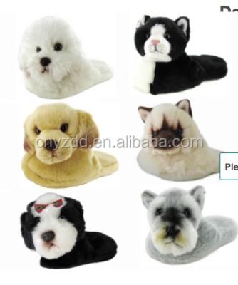 China Other Toy Animated Adult Funny Animal Slippers For Indoor for sale