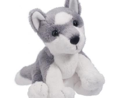 China Plush Toy Little Husky Lil' Friends By Fiesta Plush Dog Toy Plush Fiesta Gifts for sale