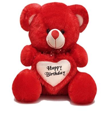 China Wholesale Red Teddy Bear Plush Toy Best Plush T-Shirt Gifts for sale