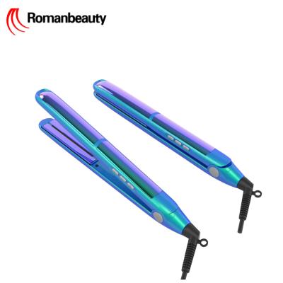 China Best Household Salon Outdoor Use Infrared Flat Irons 48W Ceramic Hair Straightener Flat Iron for sale