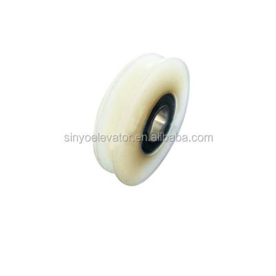 Cina HITACHI Elevator parts Door Roller Nylon 65*13*6202(R-Slot) in vendita