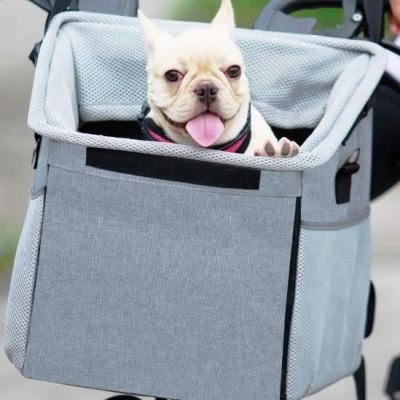 China Wholesale Viable Pet Carrier Bicycle Basket Bag Pet Carrier for Dogs and Cats Universal Dog Carrier for sale