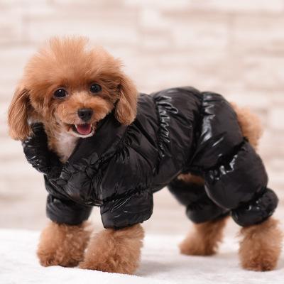 China Small Warm Thick Dog Jackets Winter Cotton Stocked Comfortable Pet Clothes for sale