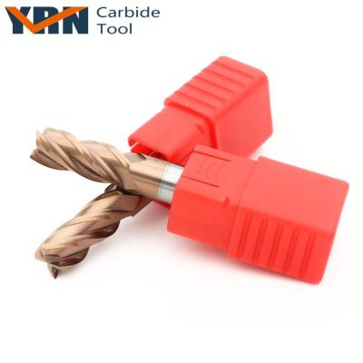 China Side Face Step Shoulder/Solid Carbide Milling Cutter End Mill YRN D6x50mm Metal Fresas Duro HRC55 4 Straight Flute for sale