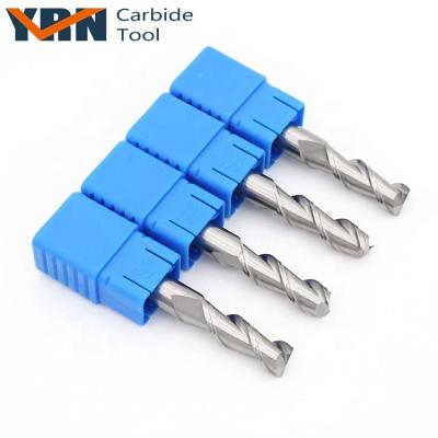 China Side Face Step / Straight Slot YRN D6x50mm CNC Router CNC Bit For 2 HRC45 Flute End Mill Cutter Aluminum Milling for sale