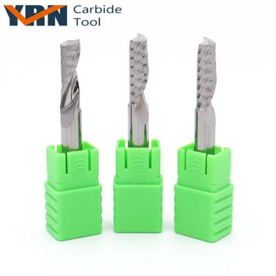 China Side Face Step Shoulder / Straight Slot YRN CNC Router Bit 3mm Inch Carbide Endmill Wood Router Bit for sale