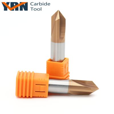 China YRN 3 Cutter Tools Flute Carbide Chamfer End Mill CNC High Speed ​​Milling Cutter for sale