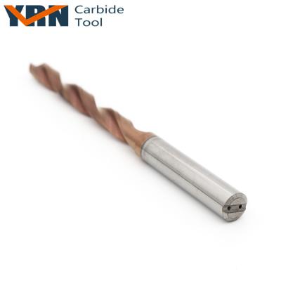 China Metal Drilling YRN CNC Drilling Bits Solid Carbide Drilling Bits Drill Bit With Coolant Hole for sale