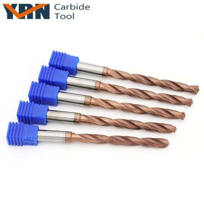 China High Precision CNC Metal Drilling Bits With Coolant Inner Hole Carbide Drill Bits Chamfers Drill Bit for sale