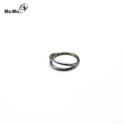 China Fashion Wholesale Factory Direct Material Anodized Titanium Opal 316L Nose Rings Piercing Jewelry For Women for sale