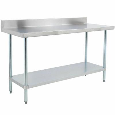 China Commercial Restaurant Kitchen Restaurant Kitchen Equipment Stainless Steel Pizza Work Table for sale