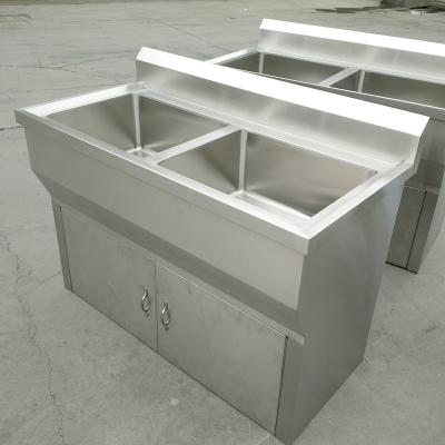 China Without Faucet Stainless Steel Portable Commercial Outdoor Corner Sink for sale