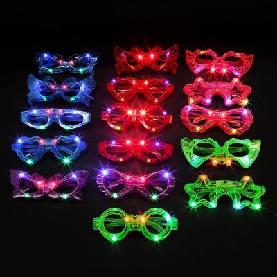 China Eco-friendly Materials Wholesale Spot Led Glass Plastic Luminous Children's Party Decoration Different Party Glasses for sale