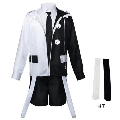 China High quality Halloween costume JCOSTNG Danganronpa Monokuma anime for men and women Halloween role play costume for sale