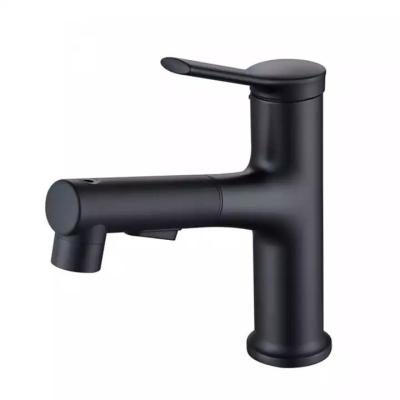 China Thermostatic Faucets High Quality Multifunctional Copper Bathroom Sink Faucet Black Kitchen and Bathroom Faucet Full for sale