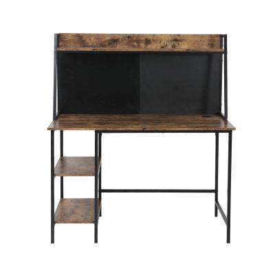 China Industrial Storage E&D FURNITURE Style Desktop PC Computer Table Desk With Storage for sale