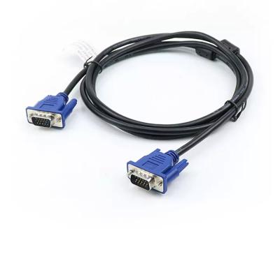 China Custom VGA Cable 4+ 5VGA HD Cable Color And Wrap Laptop Cable To Male Portable VGA Male To VGA Cable 1.5m for sale