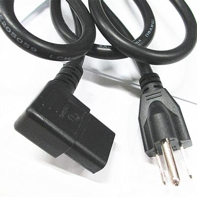 China 15A20A High Power 15A20A Waterproof US Plug Series Two Plug Word Tail AC Flat Cord for sale