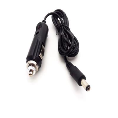 China Brass Car Power Cord Cigarette Lighter Bullet Cigarette Lighter DC Line for sale