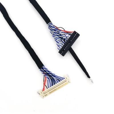 China Stable conductivity China LVDS CABLE DF14-20P 1ch 8bit for 20 pin lvds cable made in China for sale