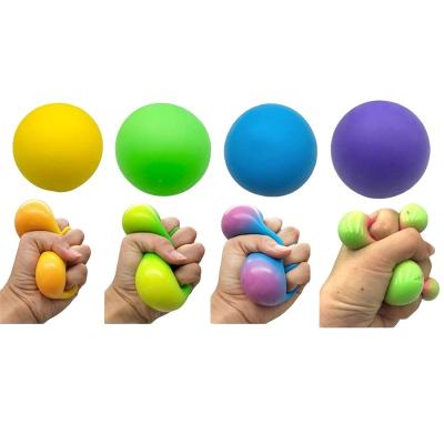 China Sports Toy Wholesale Price Color Changing Squishy Ball For Stirring Squishy Ball Color Changing Color Squishy Cute Cat Mini Anti-Stress Ball for sale