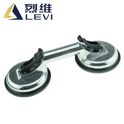 China Heavy Duty Chrome Aluminum Glass Polish Lifting Sliver Glass Draw For Glass Rack for sale