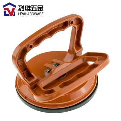 China Orange LEVI Plastic With Handle Single Claw Suction Lifting Dent Puller Vacuum Window Lifter Cup Glass Lifter Cups Alone for sale