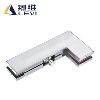 China Large L Modern Frameless Glass Door Patch Fixture for sale