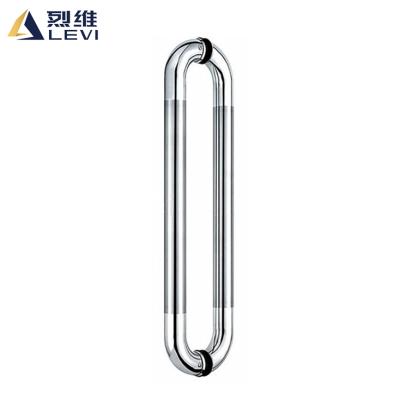 China Modern O Type Glass Door Handle for sale