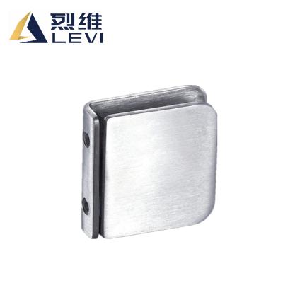 China Shower Room Glass Shower Room Stainless Steel Flange Glass Hinge Connectors for sale