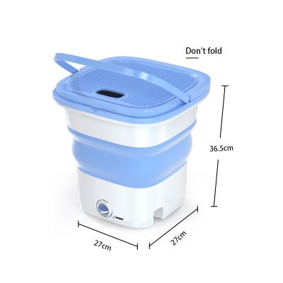 China Collapsible Reliable Material Semi-automatic Dirt Clean Folding Washing Machine for sale