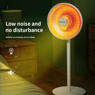 China 220V 800W Outdoor High Quality Portable Floor Heating Carbon Fiber Fan Heater For Room With Width Quick Angle Swing for sale