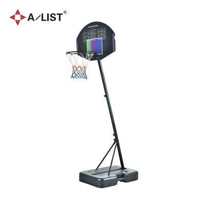 China PE/STEEL Adjustable Portable Basketball System Stand for sale