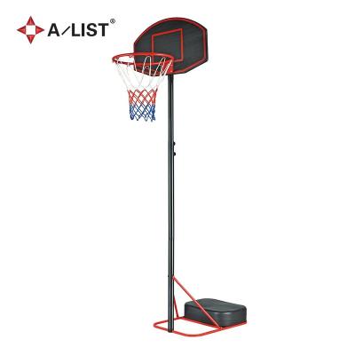 China STEEL/PE Portable Adjustable PE Basketball Hoop Stand For Kid Fiba Standard Basketball Stand for sale