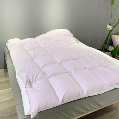 China Home Warm And Soft Duck Down Feather Comforter Queen Size, All Season Comfortable Duvet for sale