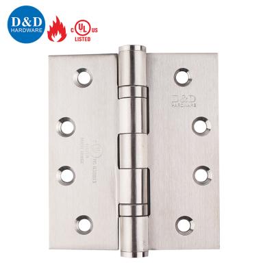 China Modern Rated Full Ball Bearing Mortise Door Fire Certification UL Stainless Steel Commercial Door Hinge for sale