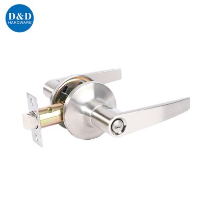 China High Quality Wooden Zinc Alloy Heavy Duty Lever Latch Locked Entrance Tubular Door Handle With Lock-Set for sale