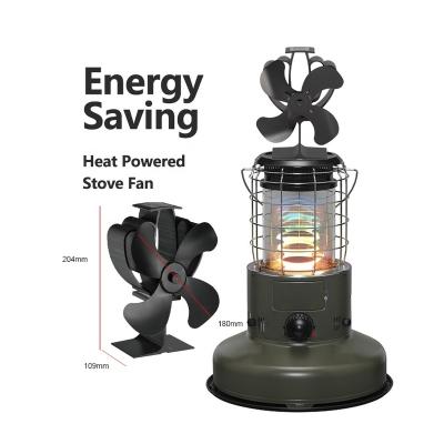 China Indoor Outdoor Camping Fan Staring Modern Indoor Low Temperature Fireplace Kerosene Stove Heater Heat Powered Stove for sale