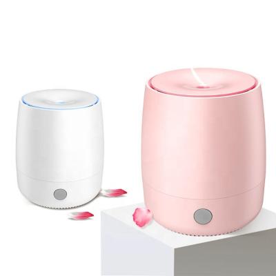 China 2021 New Arrival 120ml Household Baby Smoothing Noiseless Mini Portable Home Essential Oil Diffuser White Ultrasonic Diffuser Best for sale