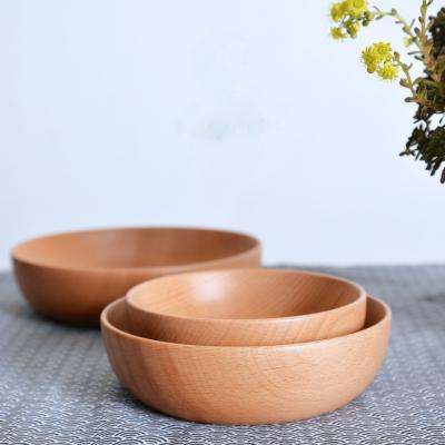 China Stocked Wooden Serving Bowl Set Wholesale Mixing Bowl Set Salad Bowl Set for sale