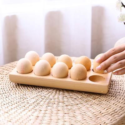 China Viable Wooden Egg Tray Wooden Egg Tray Wooden Dish Covering Wooden Rack for sale