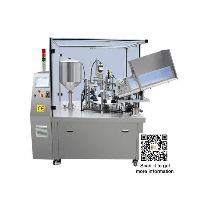 China Cosmetics Automatic Food Pharmaceutical Plastic Tube Products Filling Sealing Machine for sale