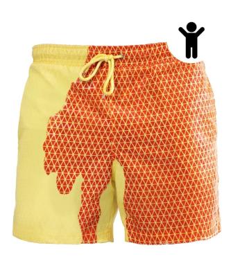 China Breathable Custom Toddler Boys Shorts Spring Summer Shorts Color Changing Wet Swim Shorts for sale