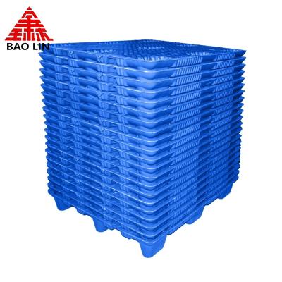 China Public Sector Molding Plastic Serving Tray Nine Foot Pallet Forklift Dish Warehouse Damp Proof Plastic Product Trimming Tray Panel Trays for sale