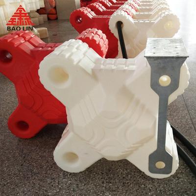 China HDPE Floats Marine Plastic Parts Sea Floating Plastic Wave Breaker For Sale Pier for sale